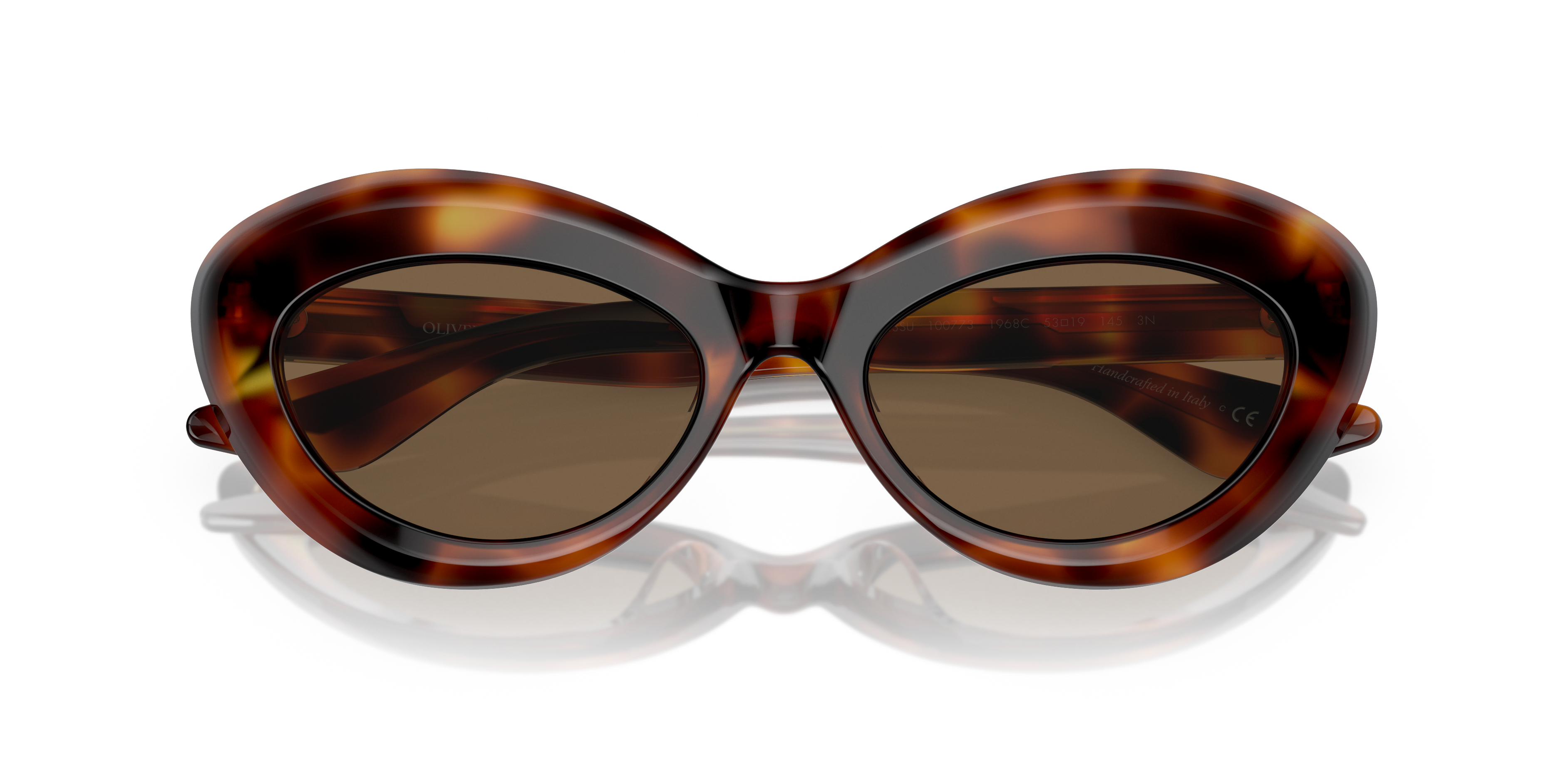 Oliver Peoples Woman Oliver Peoples OV5523SU 1968C 100773 Sunglasses Acetate Turtle Brown Squared Norma