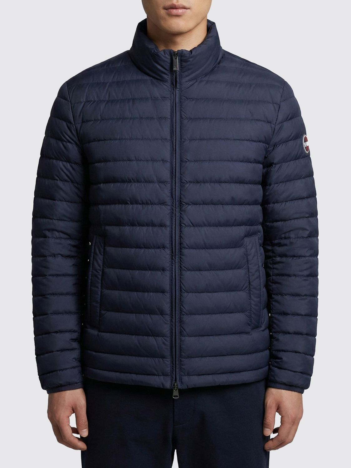 Coat Men color Blue