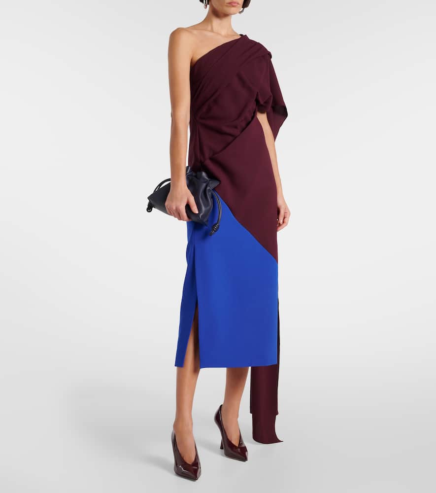 Capella crêpe maxi dress