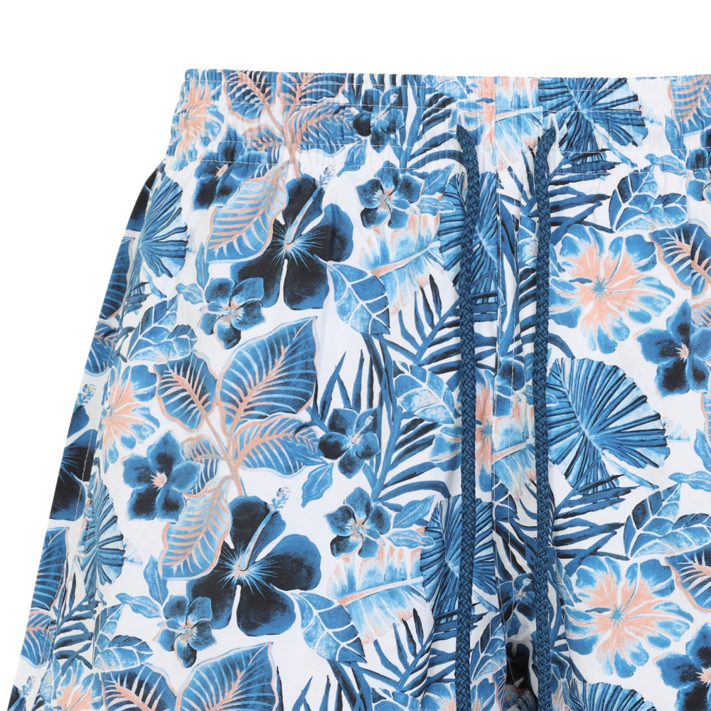 Multicolor Floral Swim Shorts