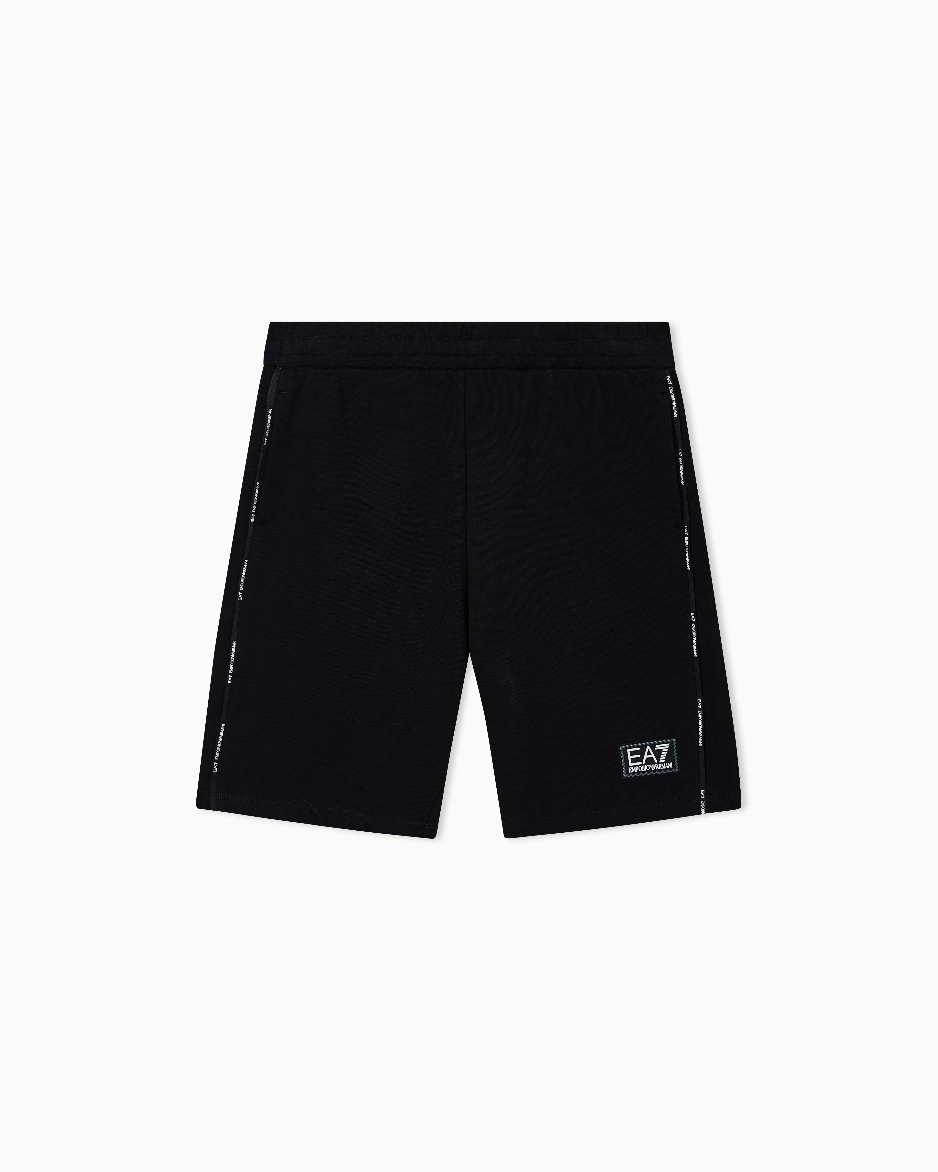 Logo Series Boy cotton-blend Bermuda shorts