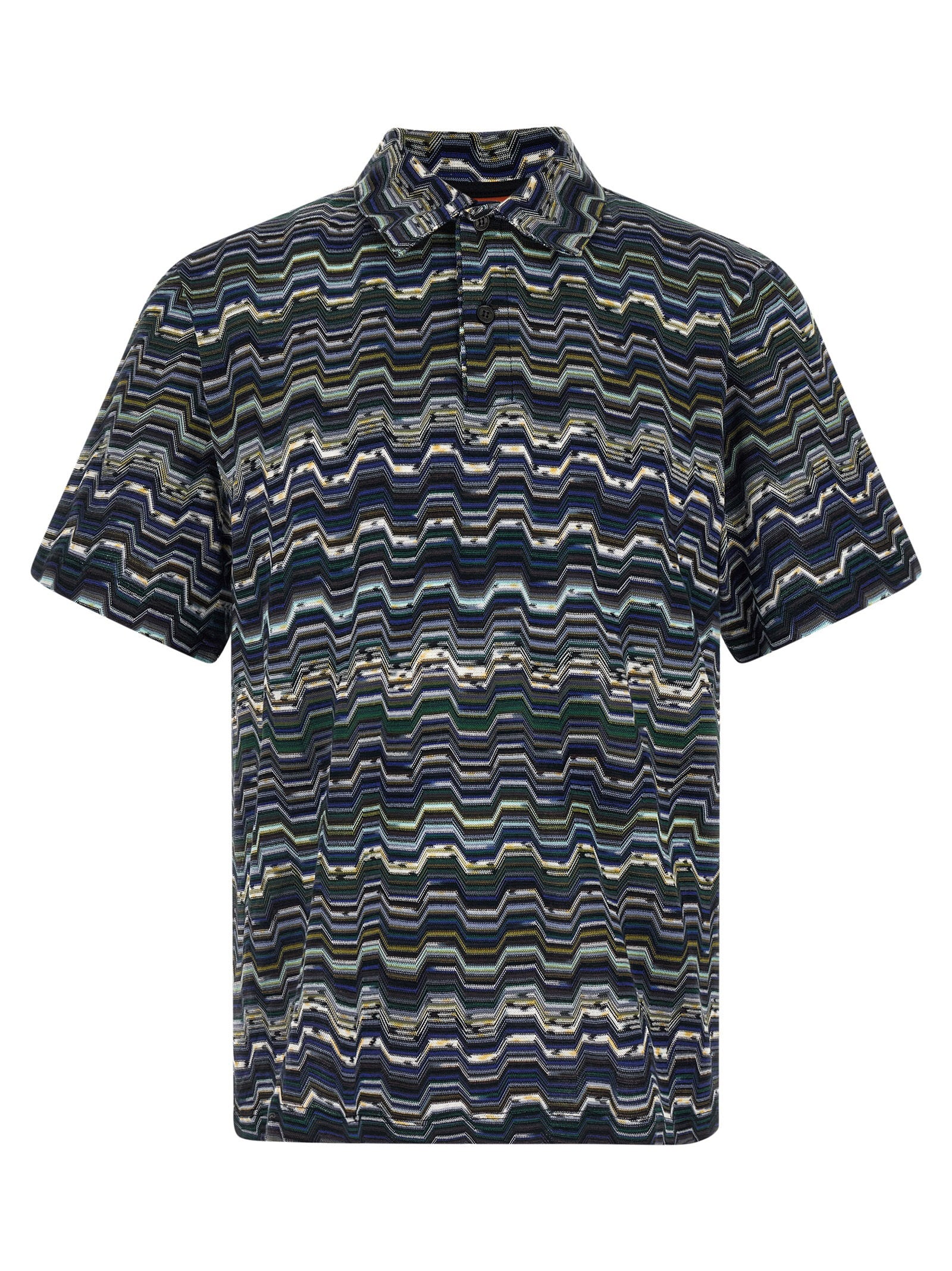 Zigzag Polo Shirt