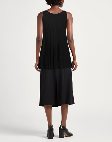 Rossopuro Woman Top Black Size M Viscose, Polyester