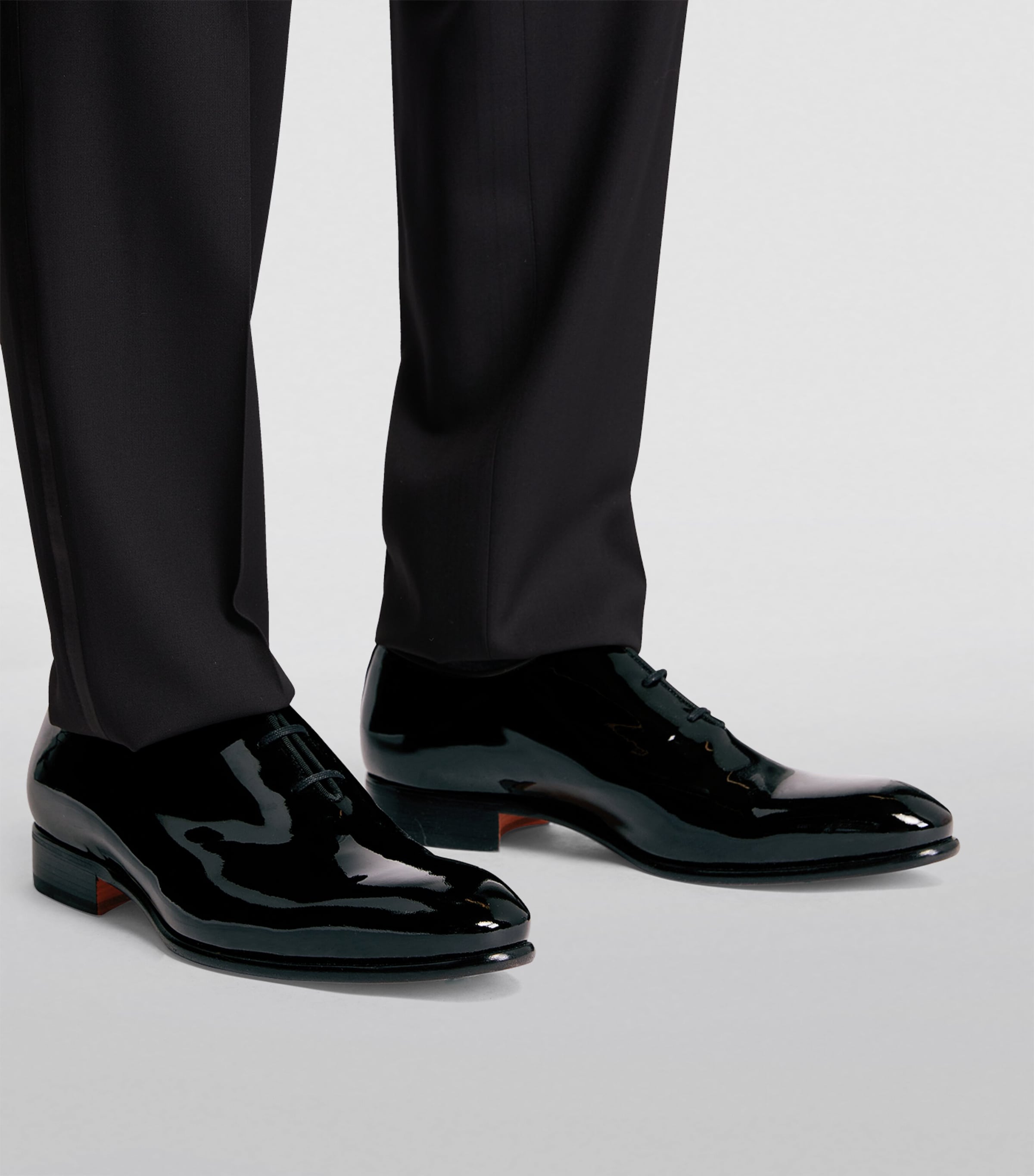 Patent Carter Wholecut Oxford Shoes