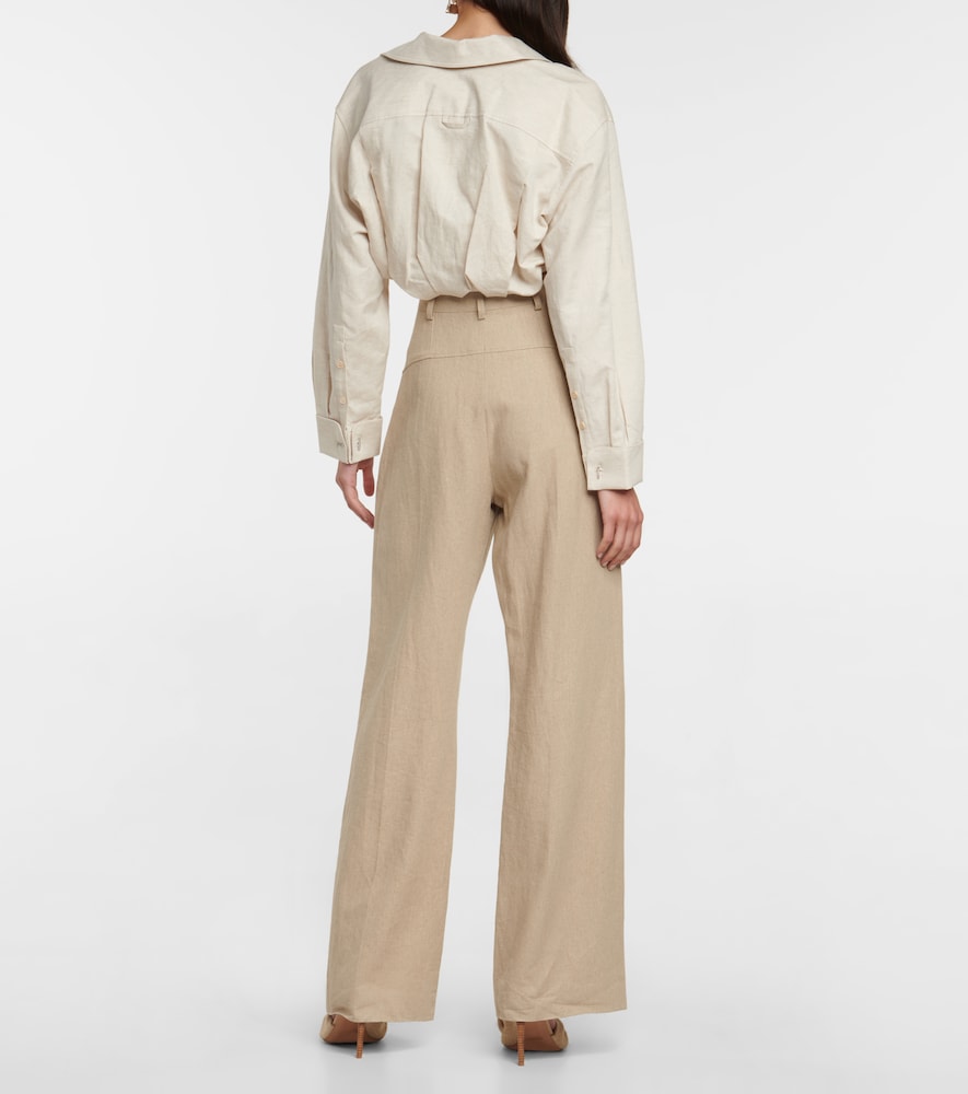 La Chemise Machou cotton and linen shirt