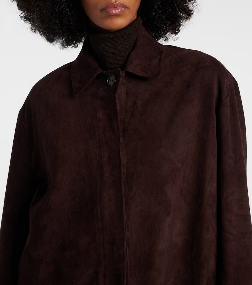 Suede coat