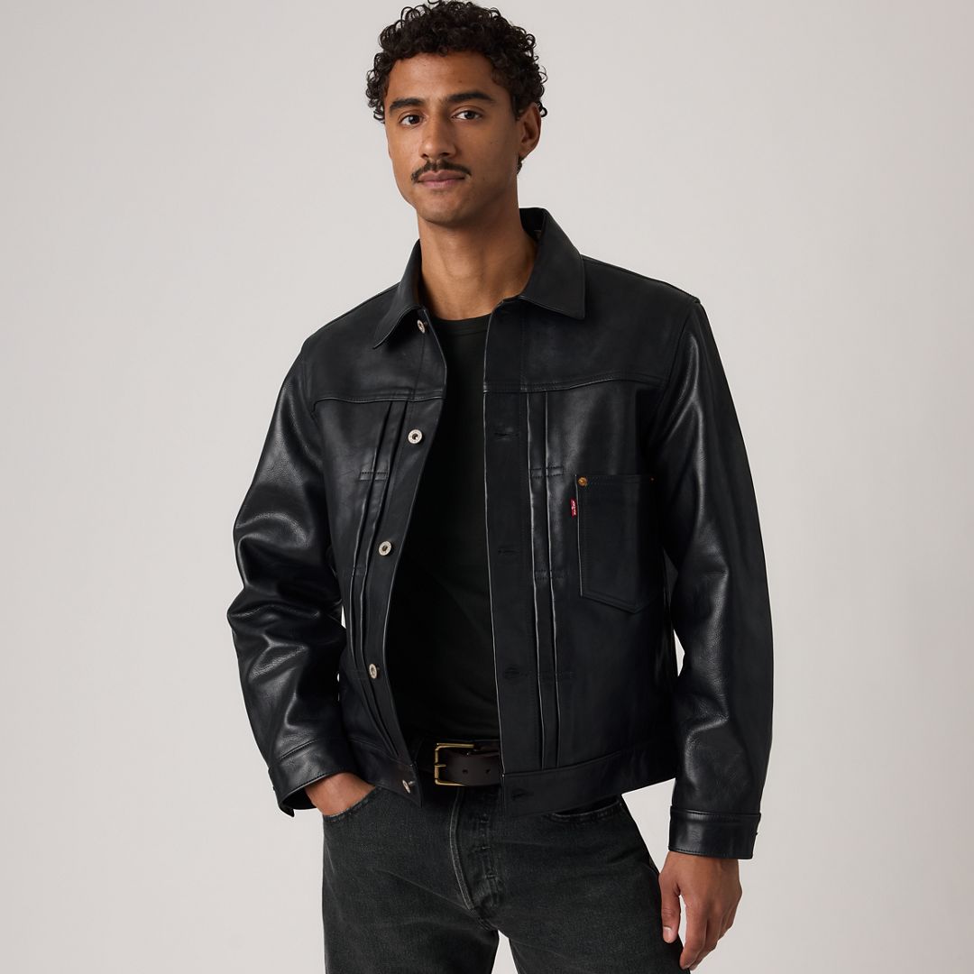 Type I eather Trucker Jacket