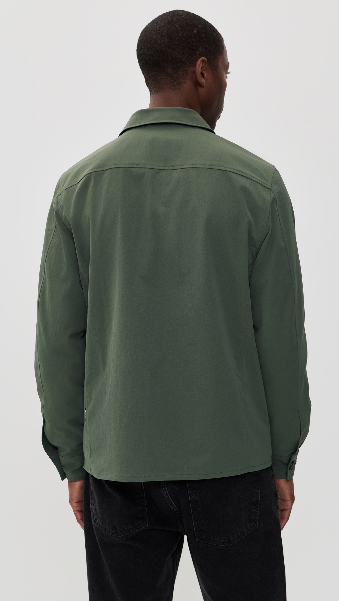 Basil Shirt Jacket Thyme Green