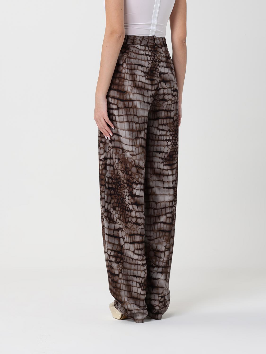 Pants Woman color Brown