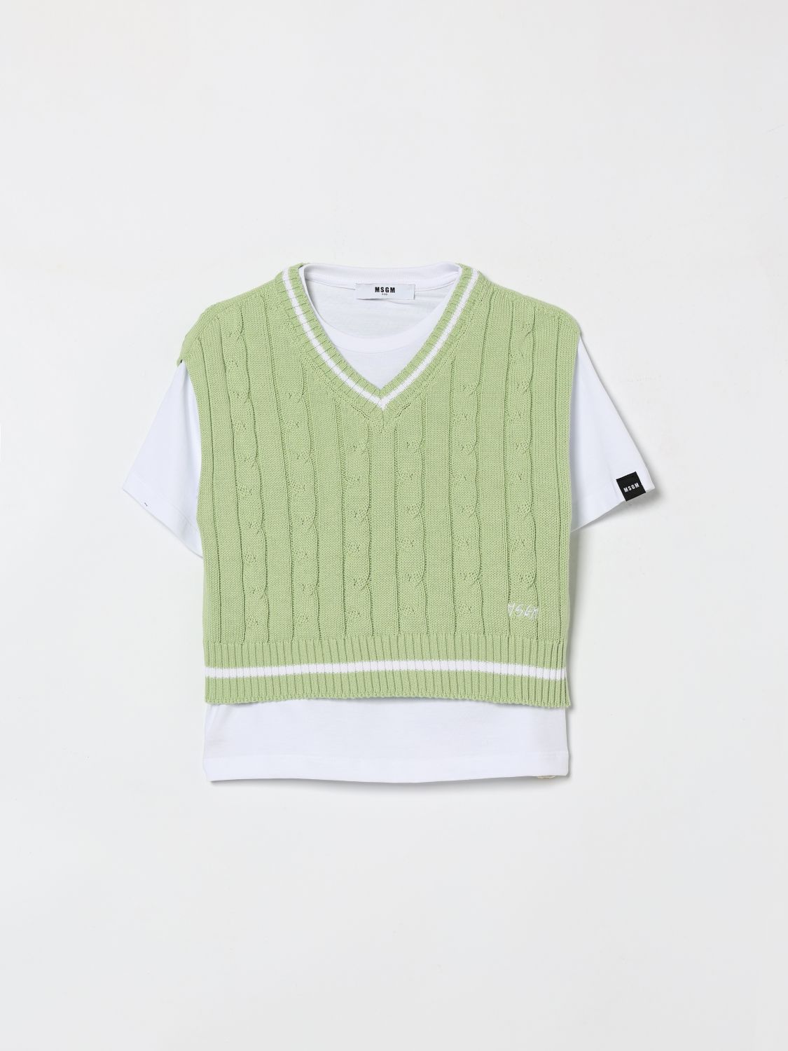 Jacket Kids color Green