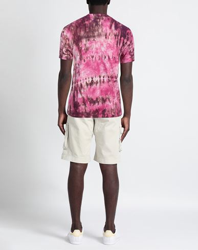Man T-shirt Fuchsia