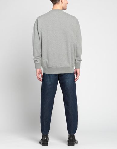Man Sweatshirt Light grey Size M Cotton