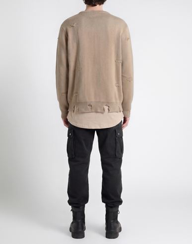 Man Sweater Beige Size L Cotton