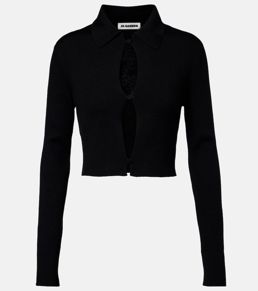 Virgin wool cardigan