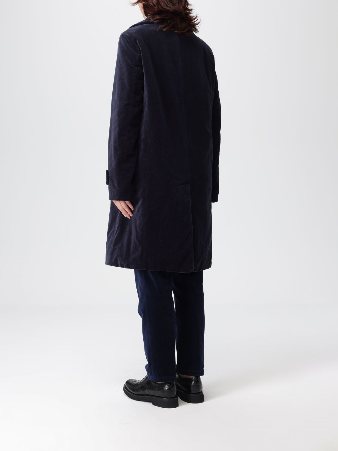 Coat Woman color Blue