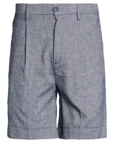 Man Denim shorts Blue Size 32 Viscose, Cotton, Polyester, Linen