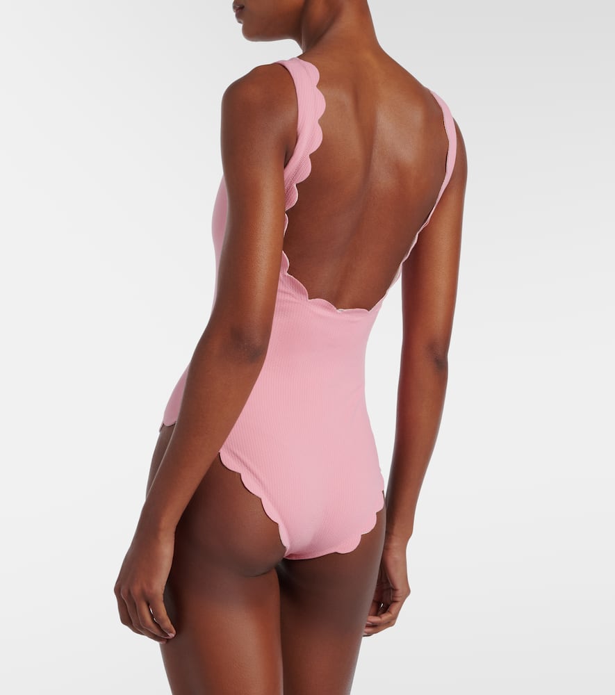 Palm Springs scalloped swimsuit