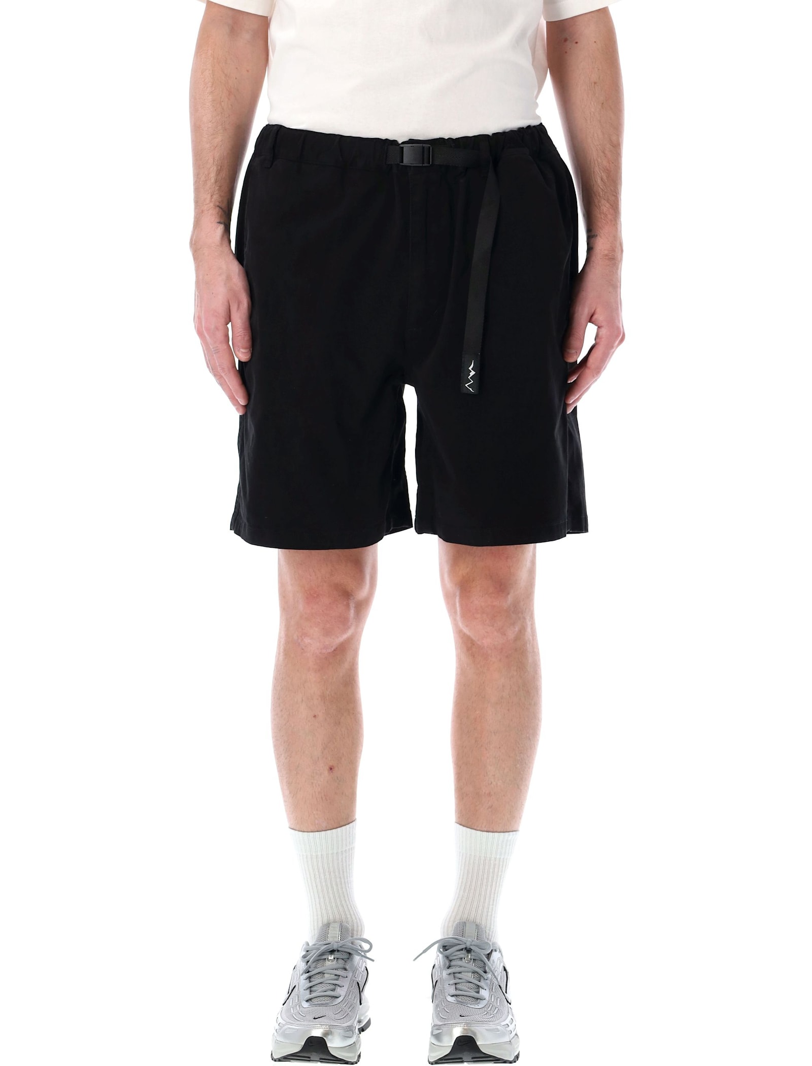 MANASTASH Flex Climber elasticated drawstring shorts - Black