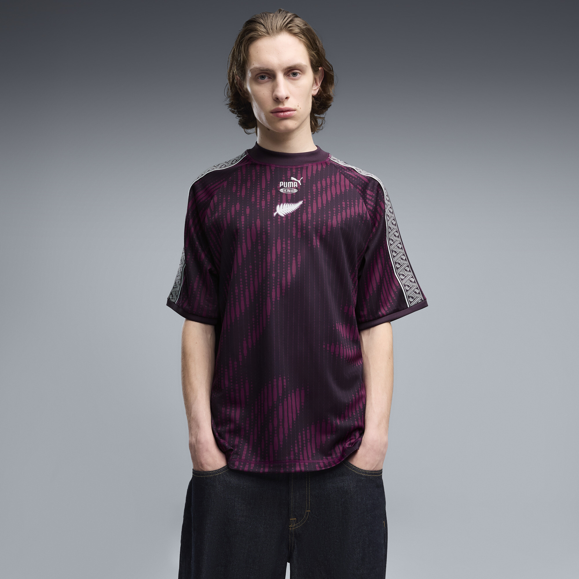 PUMA x NEW ZEALAND x SALEHE BEMBURY Men's KING Jersey in Purple