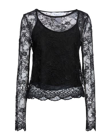 Woman Top Black Size 2 Polyimide