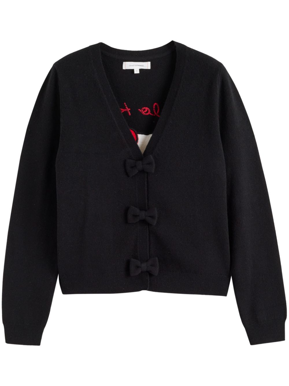 Hello Kitty Bow cardigan - Black
