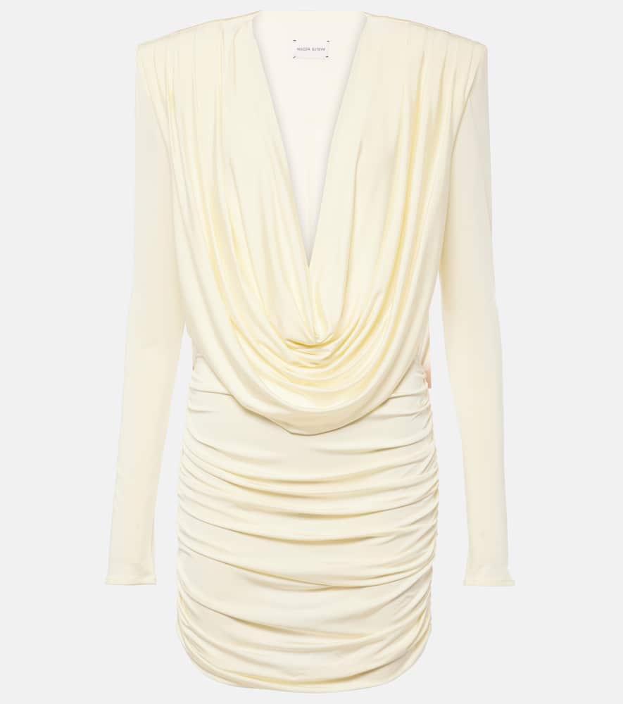 Draped minidress