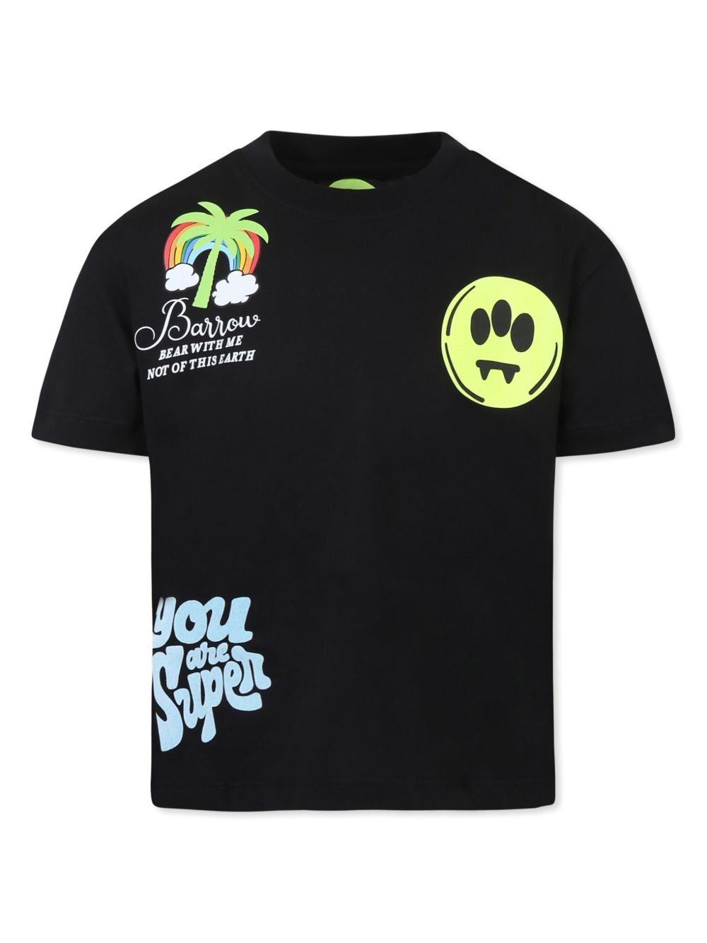 Logo-print T-shirt - Black