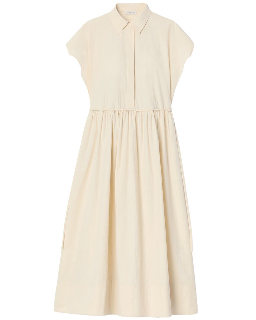 Plus Gathered Waist Shirtdress