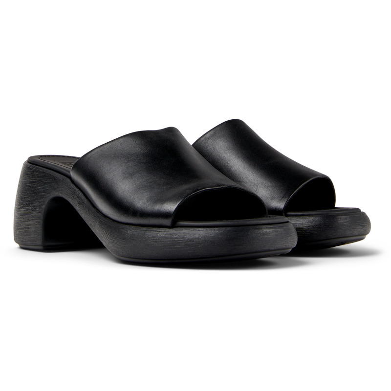 CAMPER Thelma Sandal - Sandals for Women - Brown, 8, Smooth leather