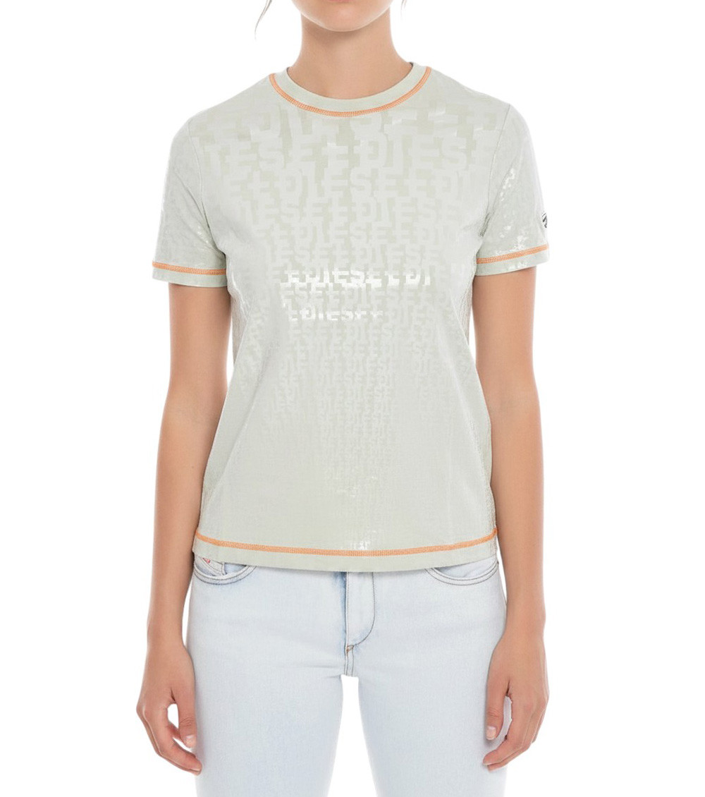 Grey Logo Crew Neck T-Shirt