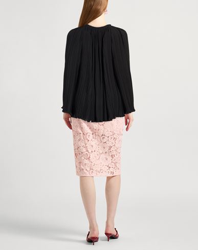 Woman Top Black Size 10 Polyester, Brass, Rayon