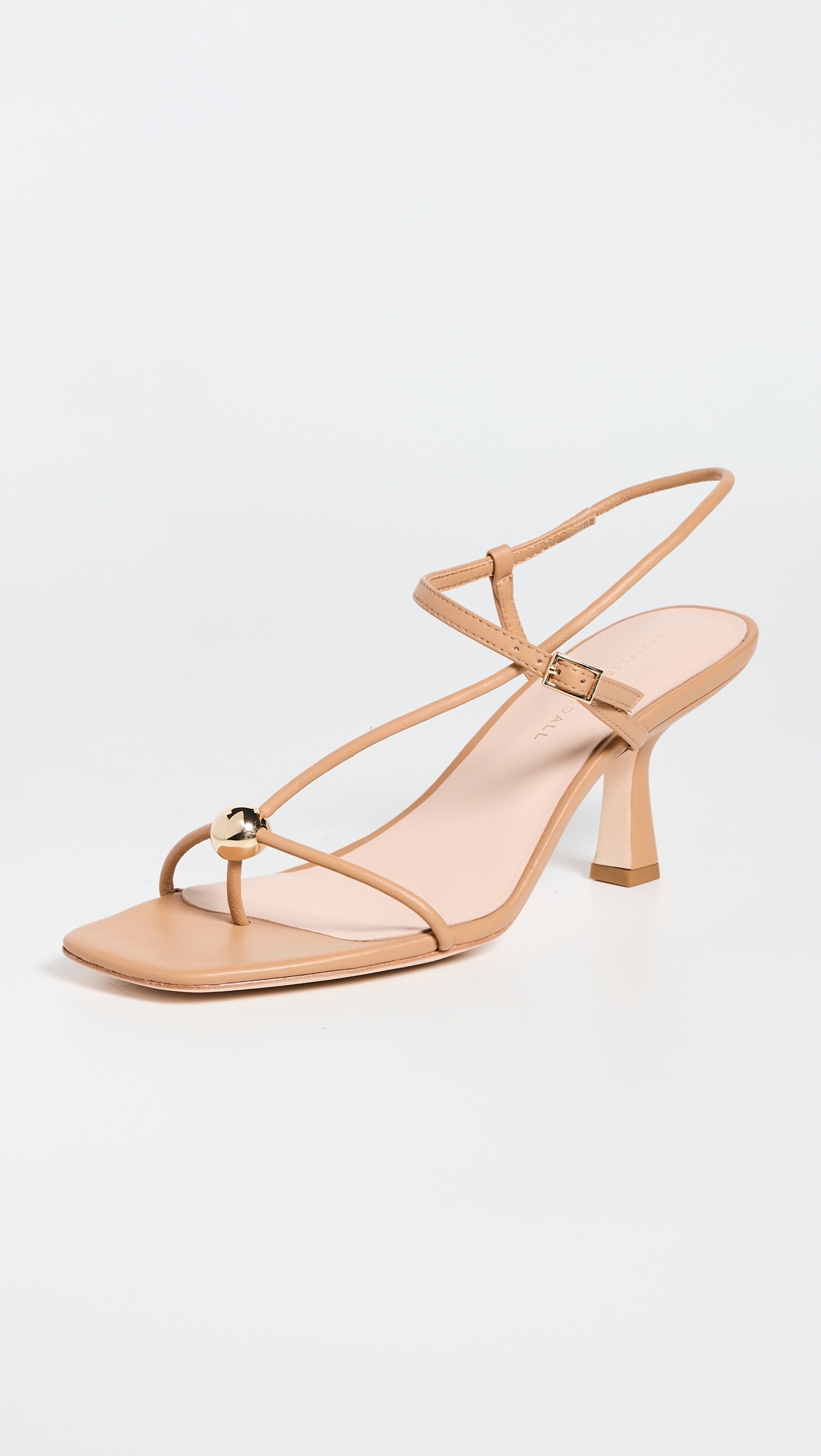 Triana Strappy Mid Heel Sandals with Ball Dune