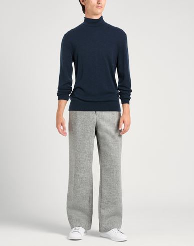 Man Turtleneck Navy Size S Cashmere