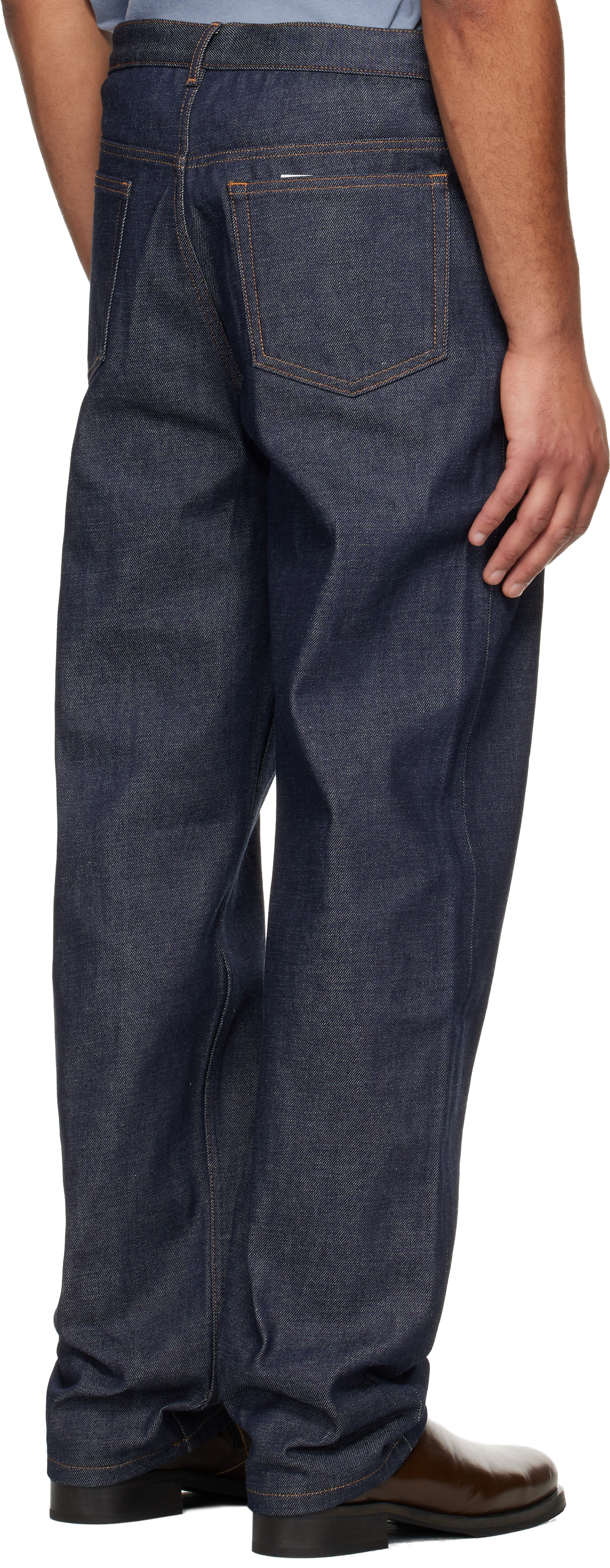 A. P.C. Navy Fairfax Jeans