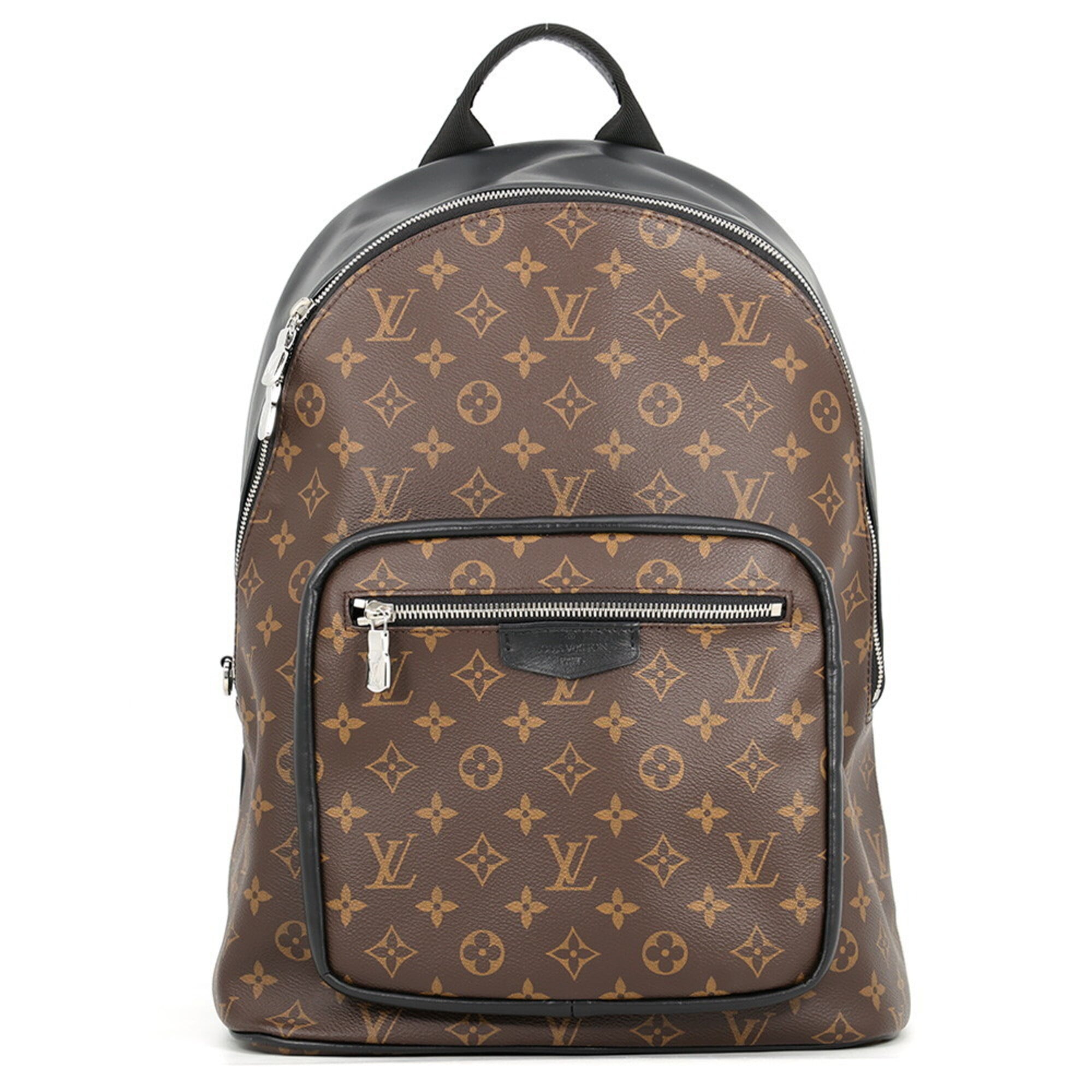 Louis Vuitton Brown Monogram Macassar Noir Monogram Backpack Pre-Owned