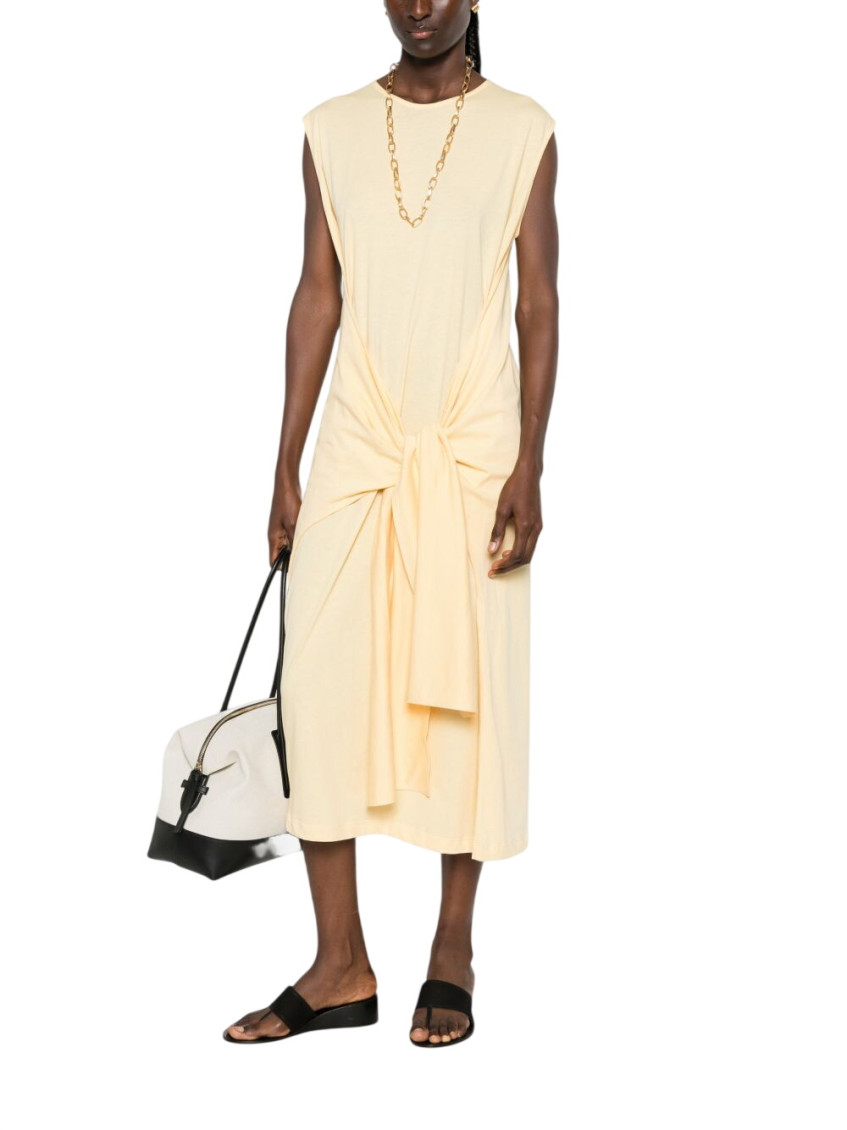 Tie Waist Jersey Dress