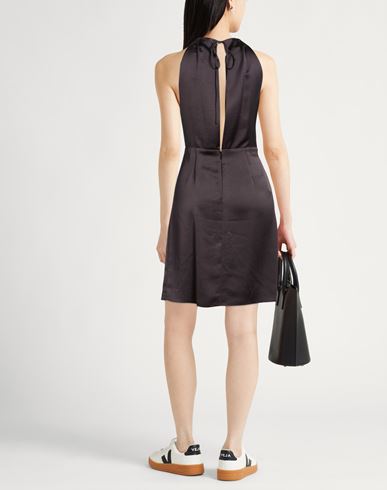 Woman Mini dress Black Size 4 Polyester