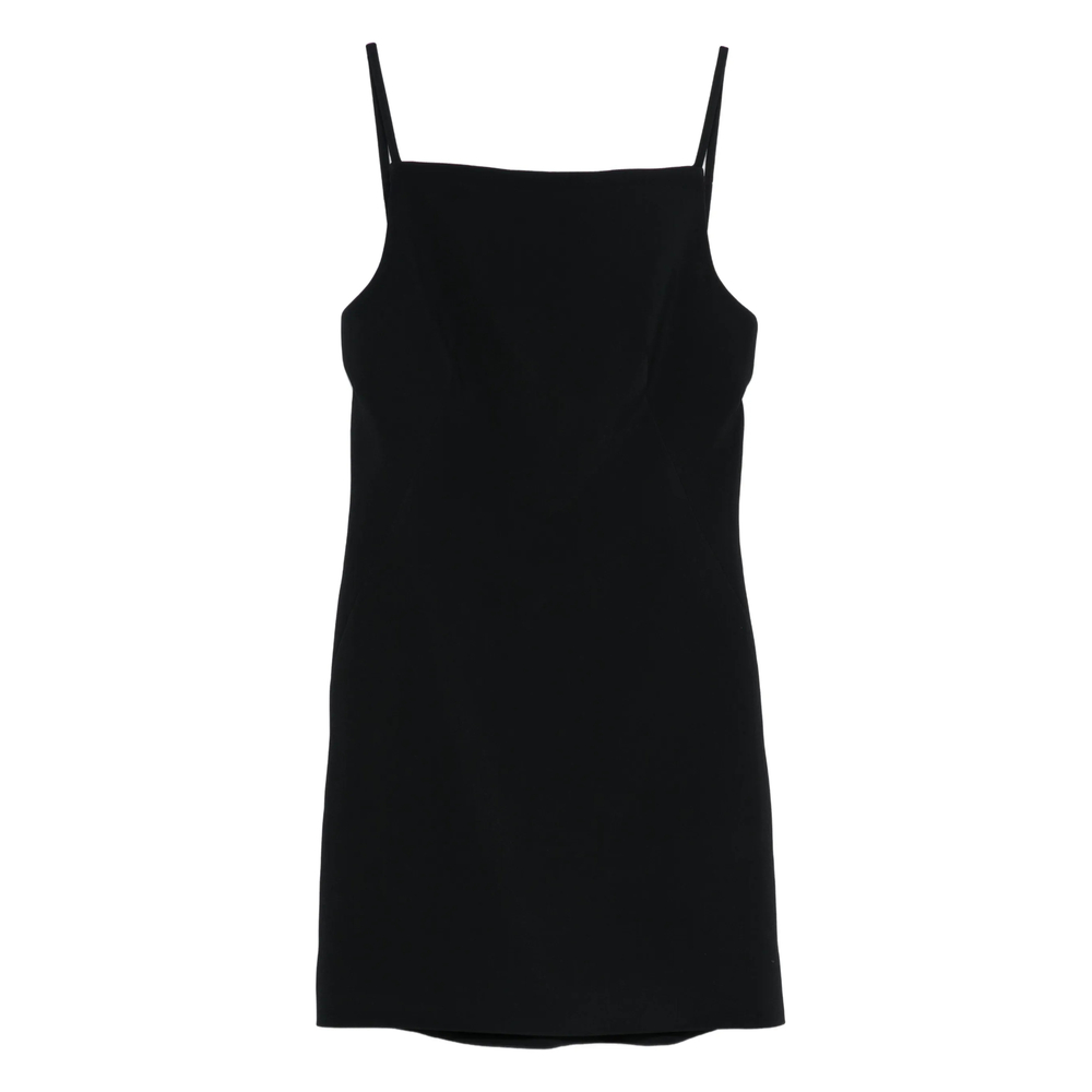 Mini dress In crêpe cady
