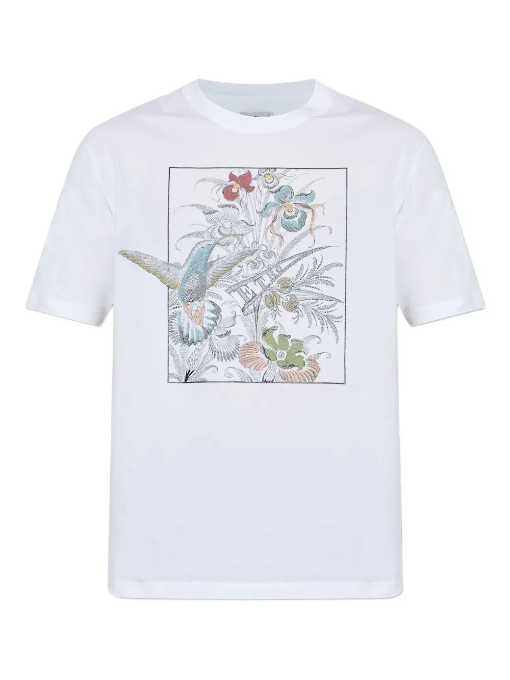 Floral-Print Cotton T-Shirt