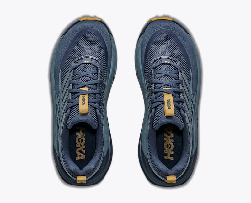 HOKA Men's Stinson 8 Shoes in Varsity Navy/Faded Navy