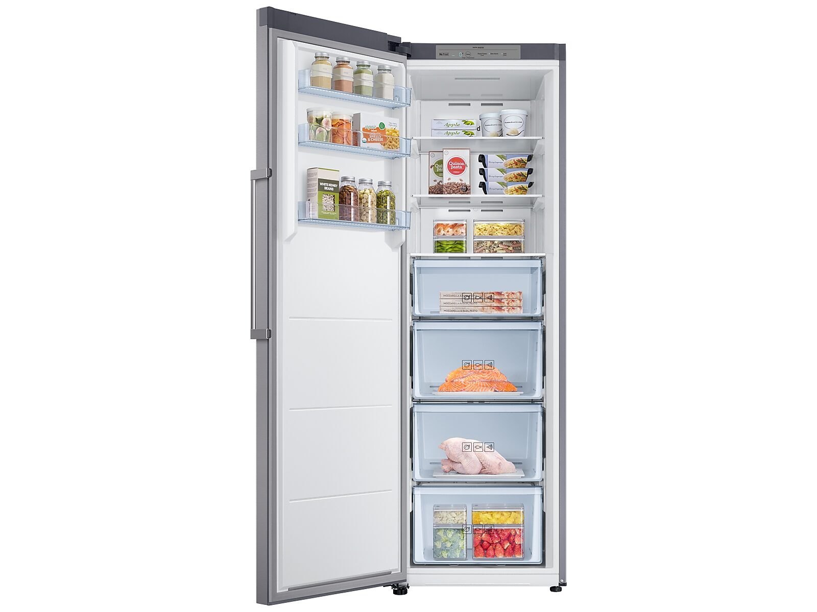11.4 cu. ft. Capacity Convertible Upright Freezer in Stainless Look(RZ11M7074SA/AA)