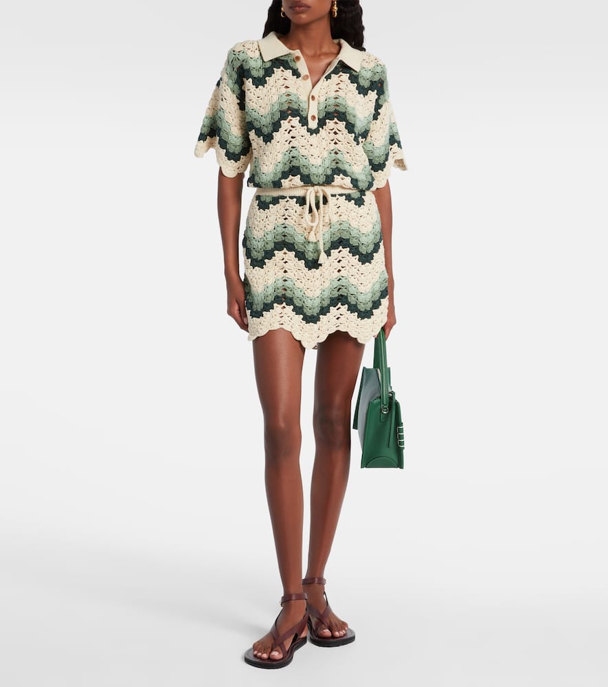 Tidal Sagra cotton crochet top