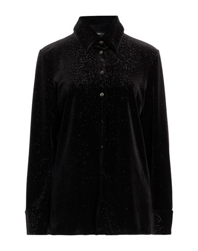 Woman Shirt Black Size 4 Polyamide, Elastane