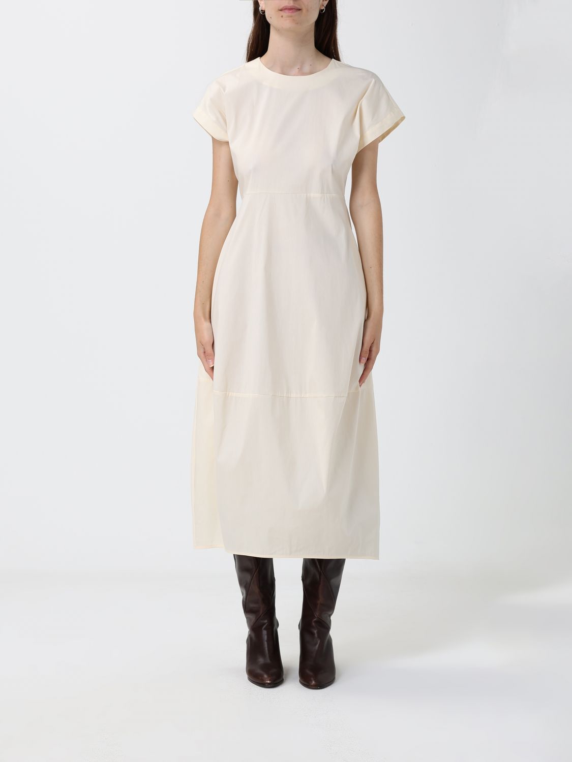 Dress Woman color Beige