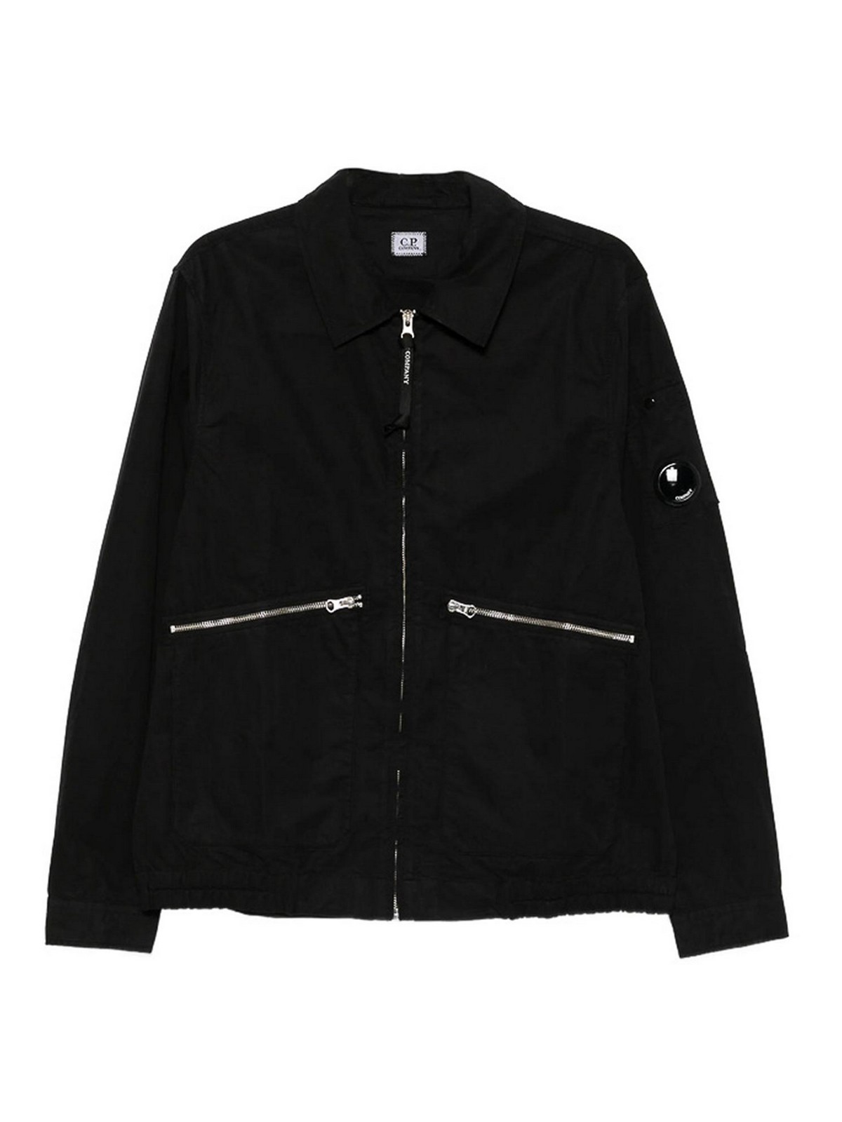 C. p. Company Micro -Reps Lens-detail Zip-up Shirt Jacket
