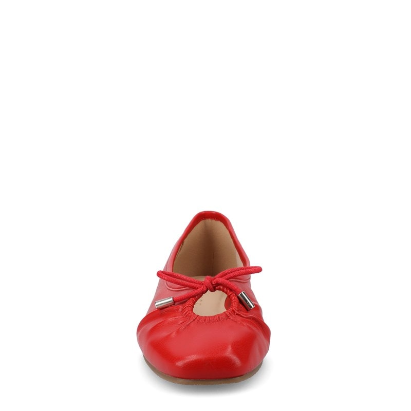 Women's Callee Ballet Flat Shoes (Red)