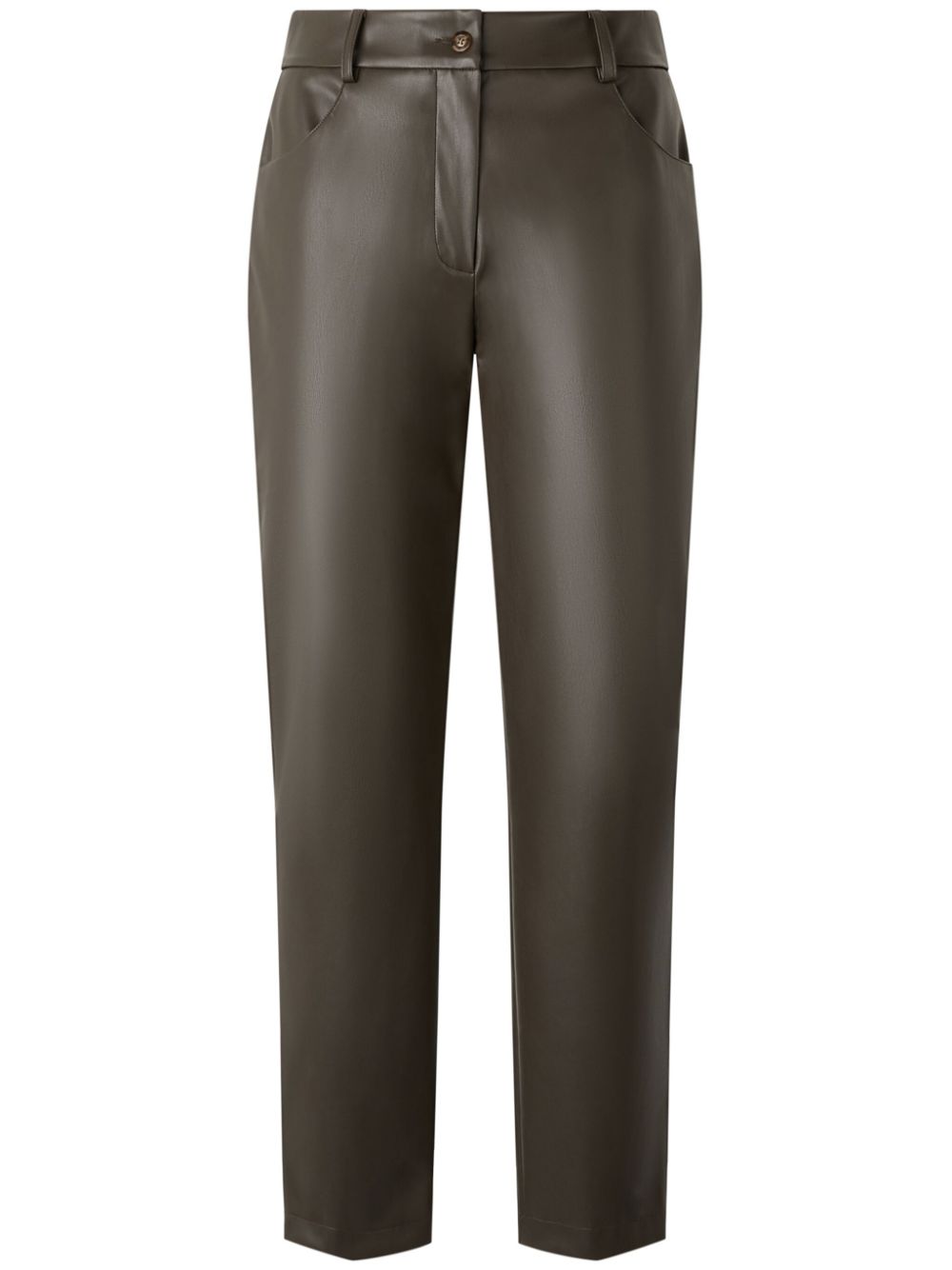 Straight-leg trousers - Green
