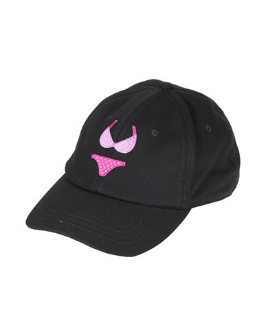 Man Hat Black Size ONESIZE Cotton