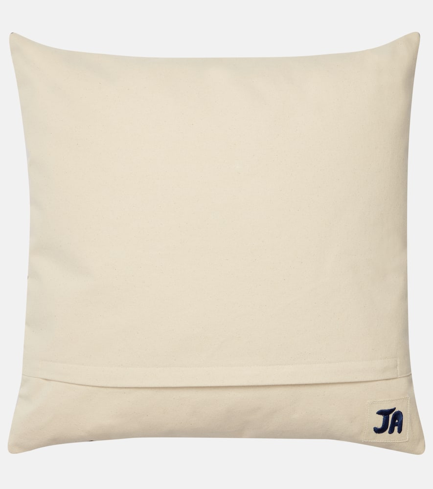 Ojai Branch wool and cotton cushion