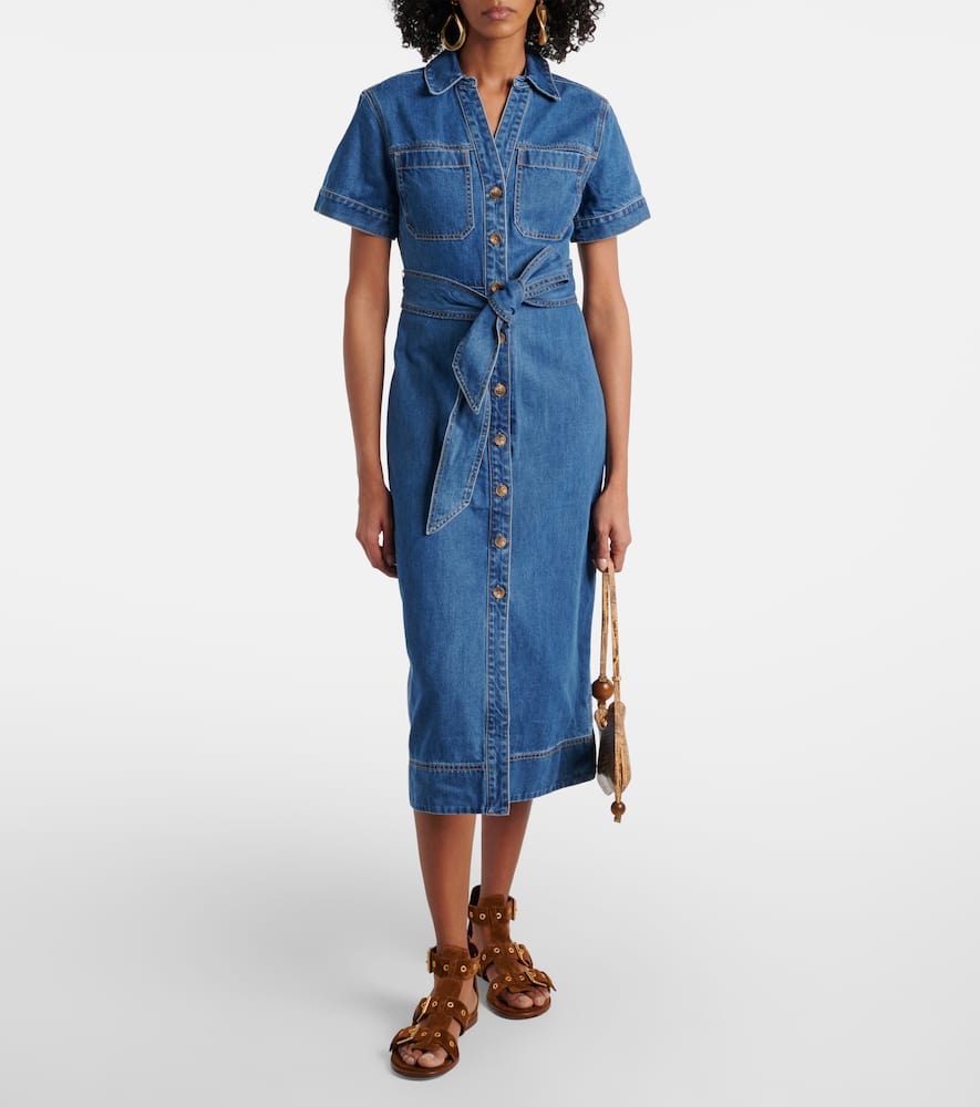 Tabby cotton shirt dress
